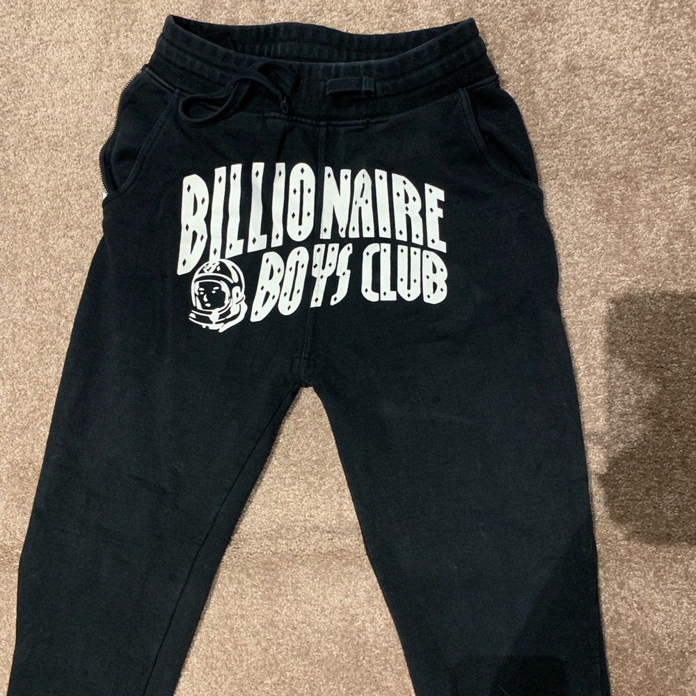 Billionaire boys club joggers.